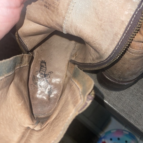 Freebird By Steven Austin Booties Boots Distressed Size 7 - Picture 6 of 13
